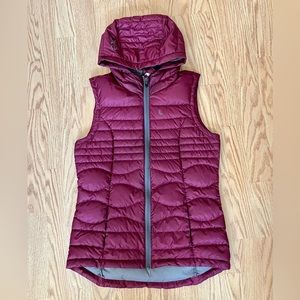 Lole down vest with hood women’s S